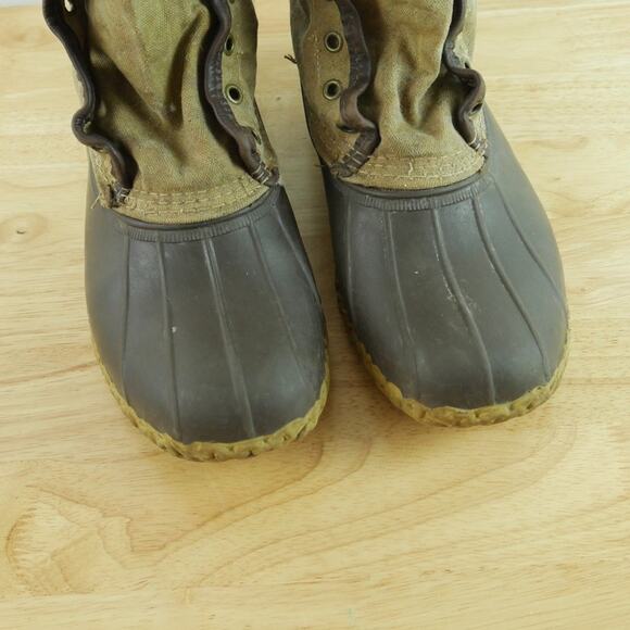 L.L.Bean‎ Signature Waxed Canvas Maine Hunting Boots Kathadin Patch Men\'s 9 M main image 10